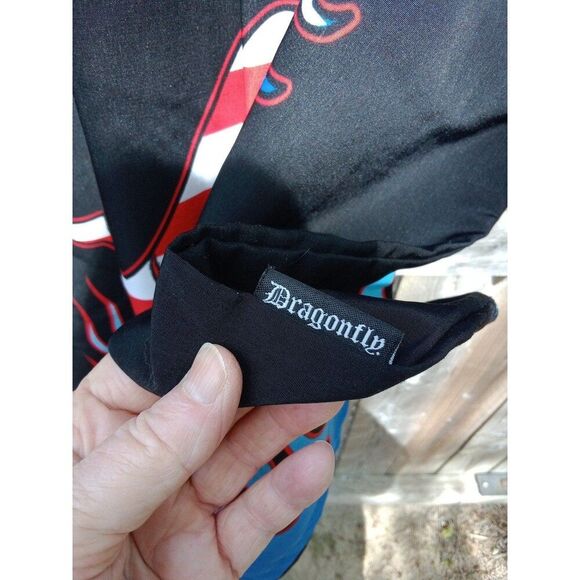 Mudflap Trucker Girl Dragonfly Clothing Company Button Down Shirt Men's XXL 3XL - Picture 6 of 6